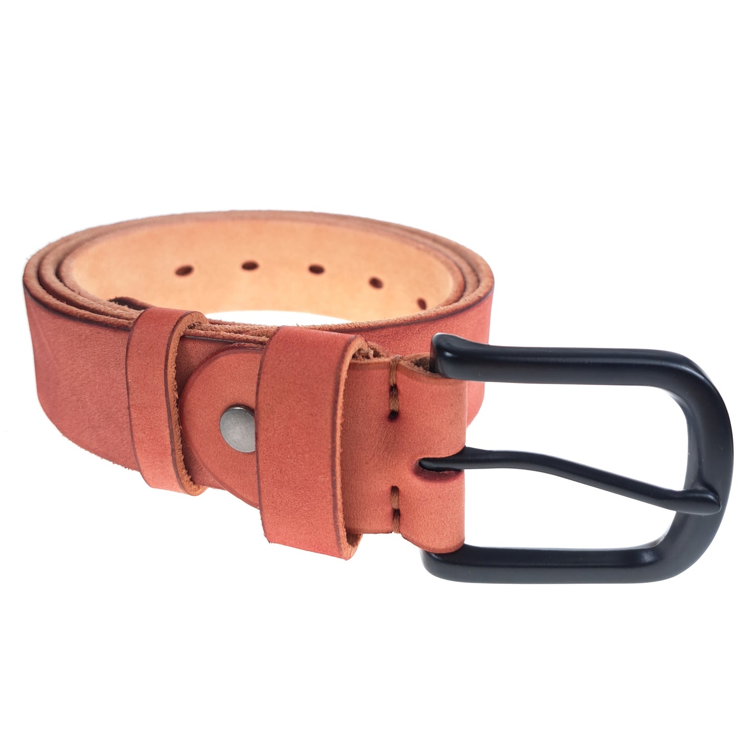 Riem - Full grain leer - Bruin, roodbruin & olijfgroen